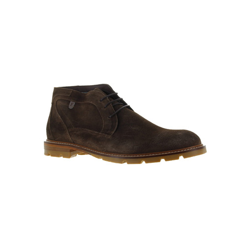 Floris Van Bommel geklede bottine cognac