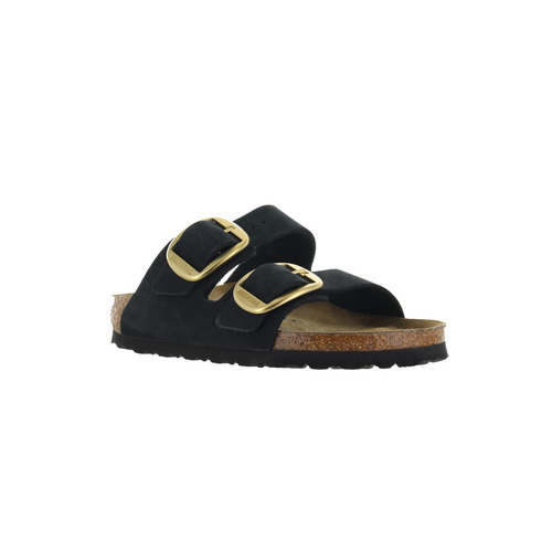 Birkenstock slipper zwart