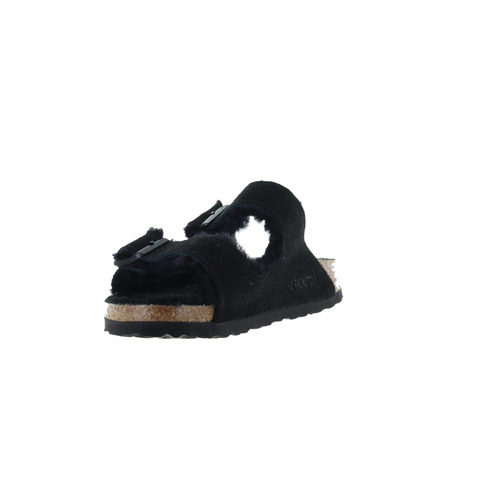 Birkenstock slipper zwart