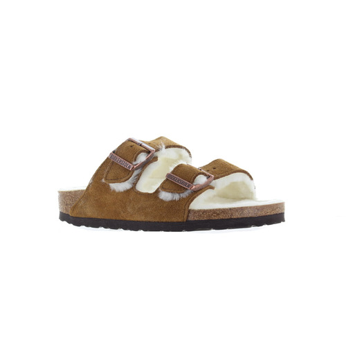Birkenstock slipper camel