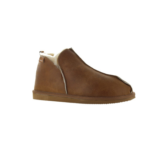 Shepherd pantoffels cognac