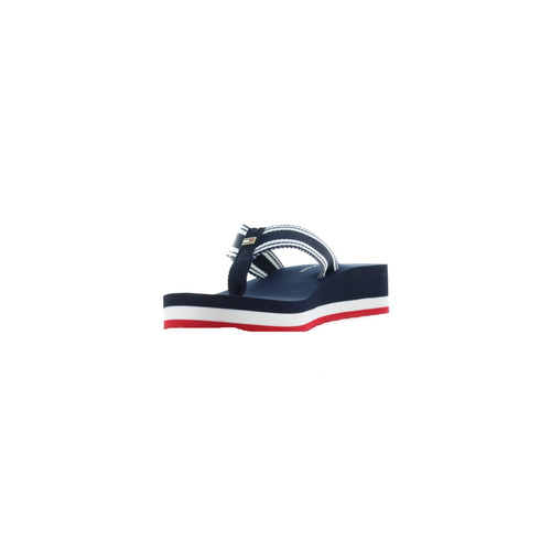 Tommy Hilfiger teenslipper blauw