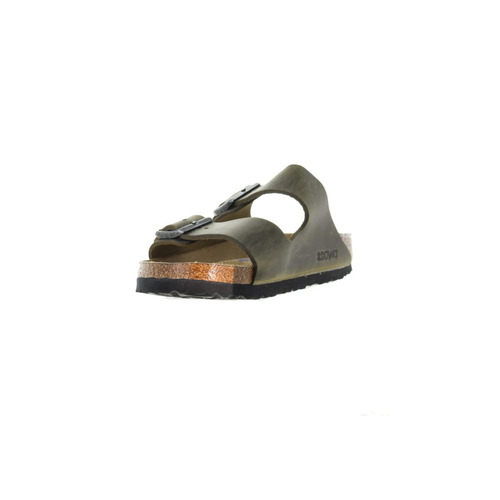 Birkenstock slippers kaki