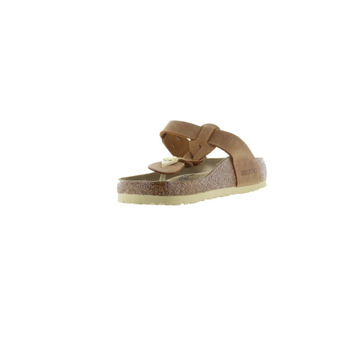 Birkenstock teenslipper cognac