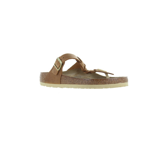 Birkenstock teenslipper cognac