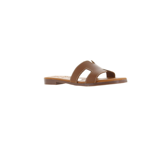 Oh My Sandals slipper cognac