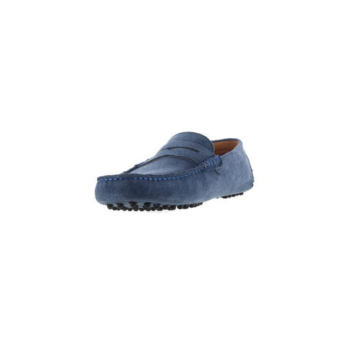Belang mocassin blauw