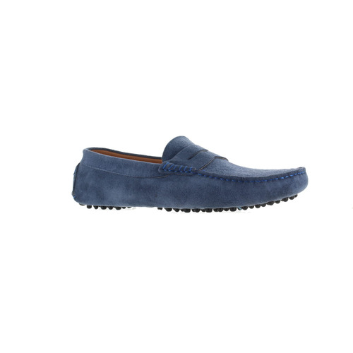 Belang mocassin blauw