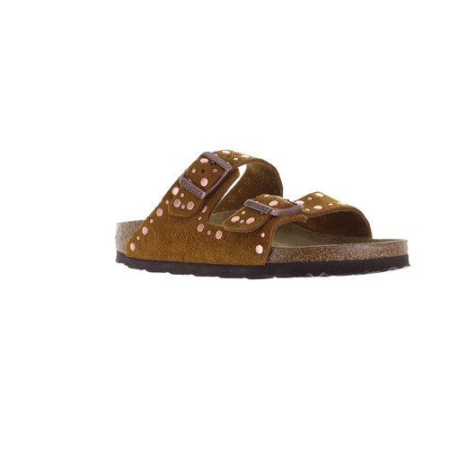 Birkenstock slipper cognac