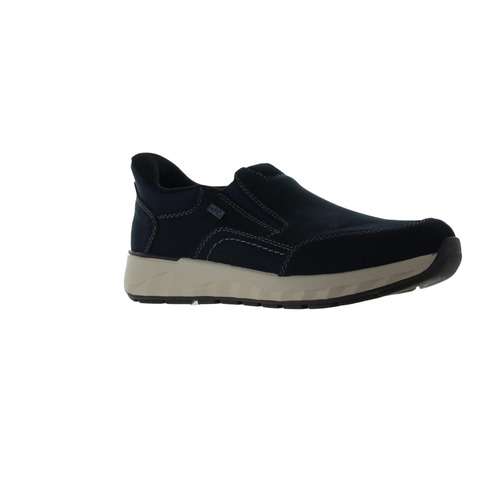 Rieker casual mocassin blauw
