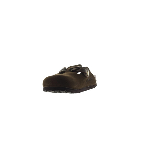 Birkenstock pantoffel bruin