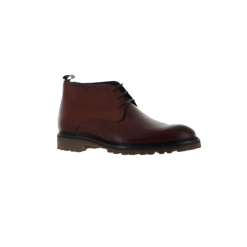 Floris Van Bommel geklede bottine cognac