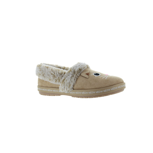 Skechers pantoffel tan