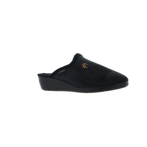 Scapa pantoffel zwart
